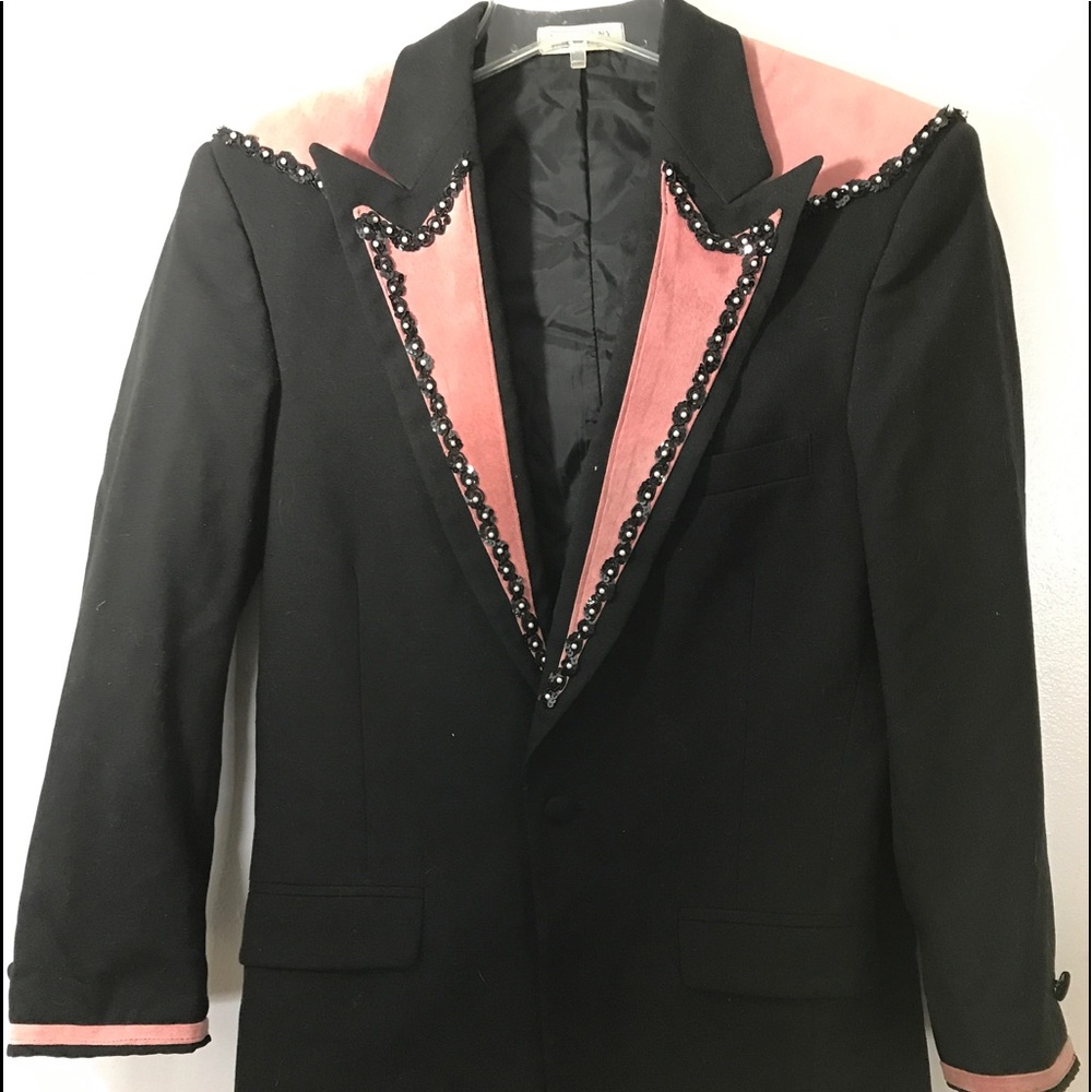 MAKE OFFER Vtg Lord West Tuxedo 35R Like New